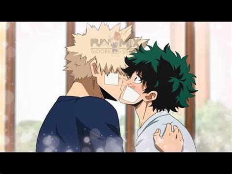 deku x bakugou|Bakudeku Kiss Behind The Scenes (BTS) 2 .